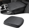 Black Vinyl Center Console Armrest Cover for Silverado Jump Seat