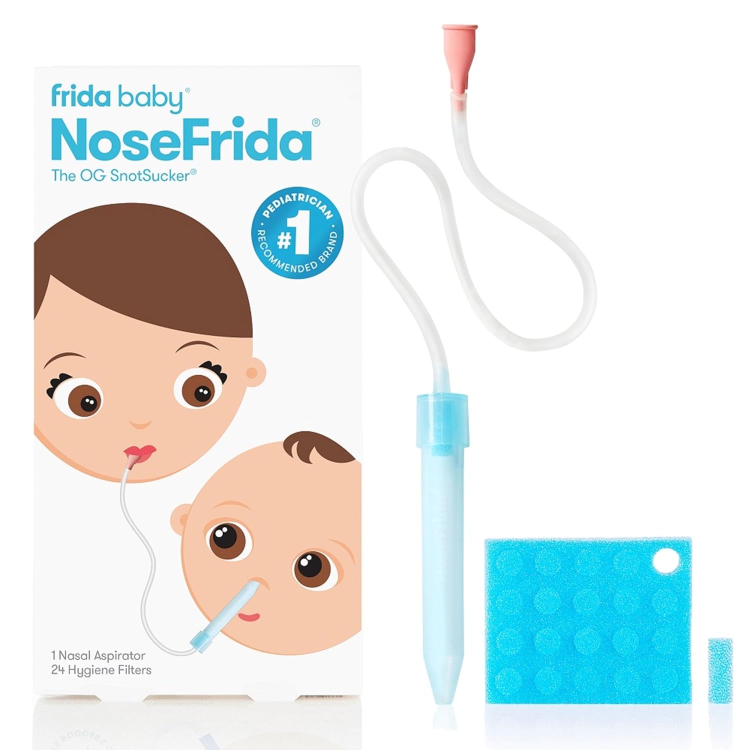 Frida Baby NoseFrida SnotSucker - Easy Congestion Relief
