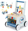 2-in-1 Baby Push Walker - Educational Tool Toy for Toddlers