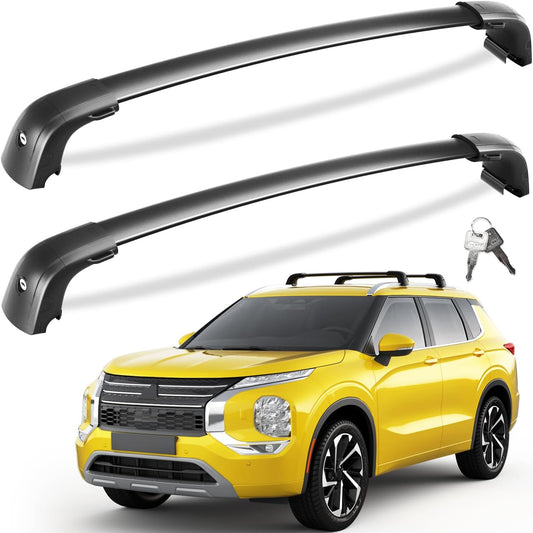 Tuyoung Lockable Roof Rack Cross Bars for Mitsubishi Outlander