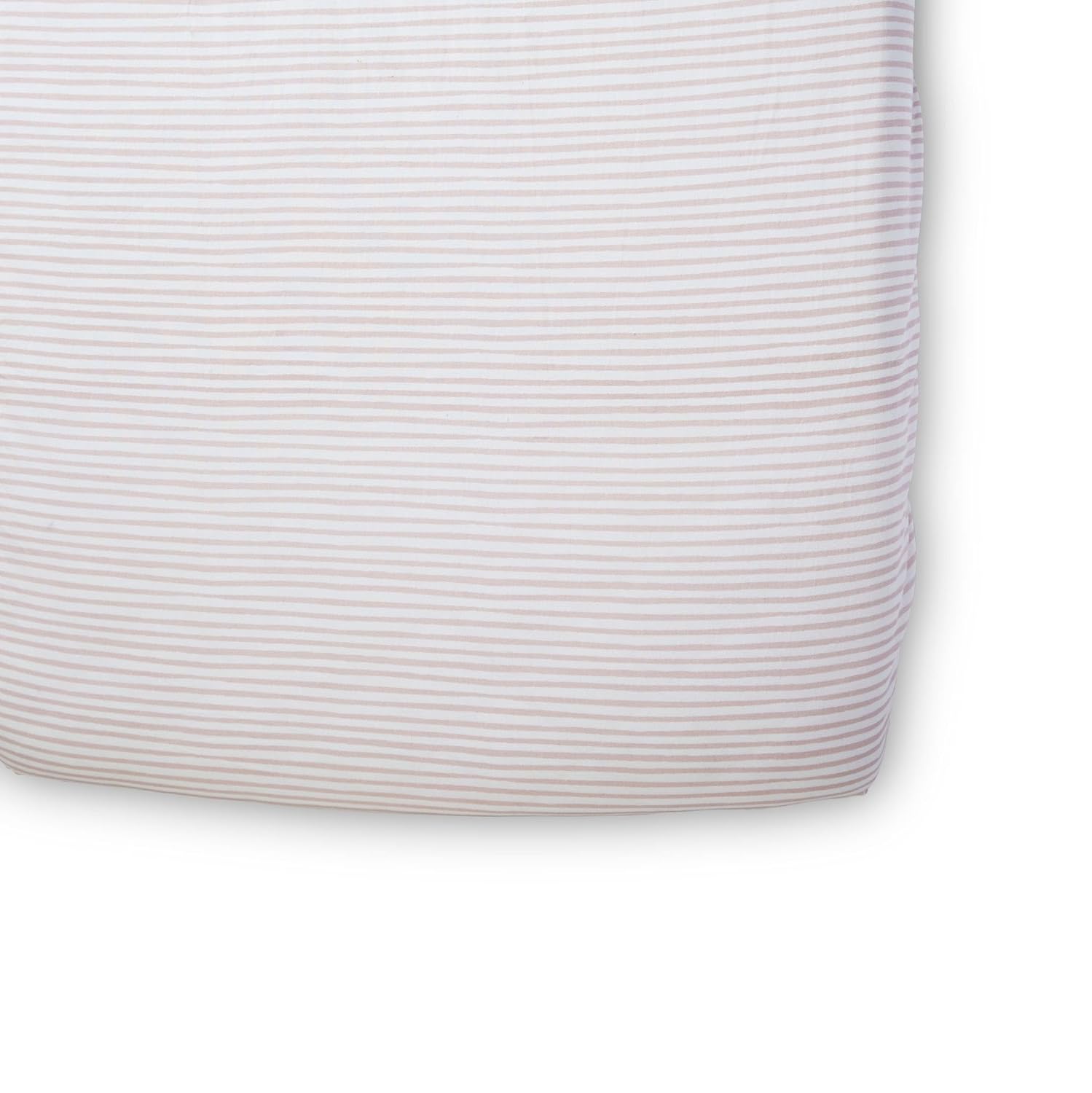 Pehr Striped Crib Sheet for Soft Sleep and Snug Fit