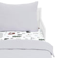 Evolur Grizzly Bear 3 Piece Toddler Bedding Set - Soft Organic Cotton