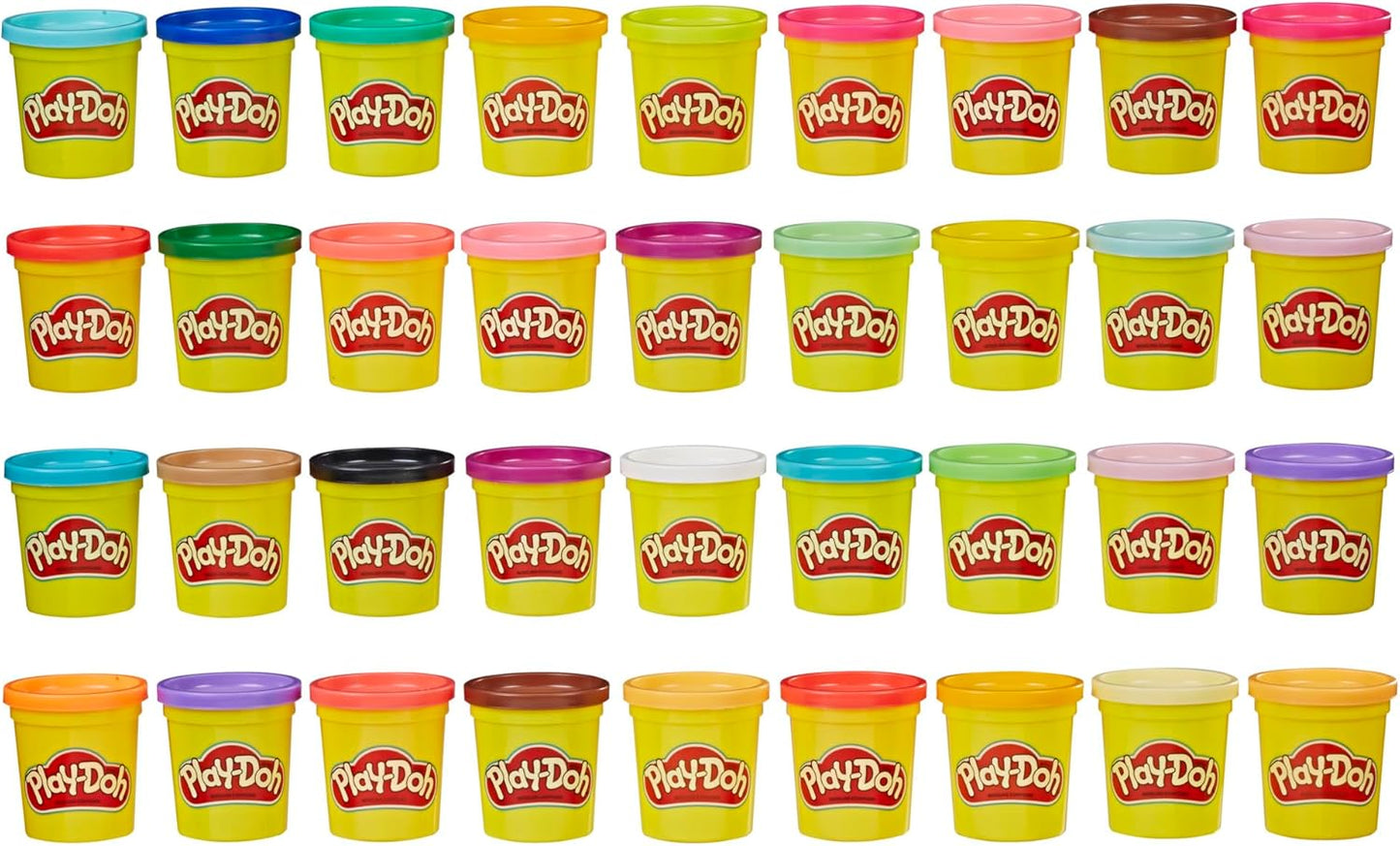 36-Pack Play-Doh Colors: Non-Toxic, Back-to-School Fun!