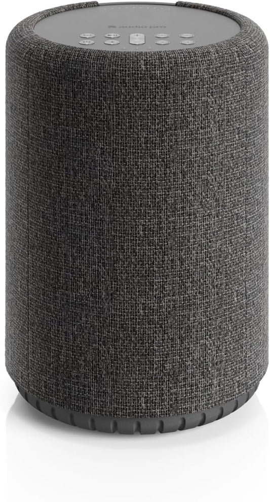High Fidelity Wireless Speaker | Bluetooth, WiFi, Multiroom | Dark Gray
