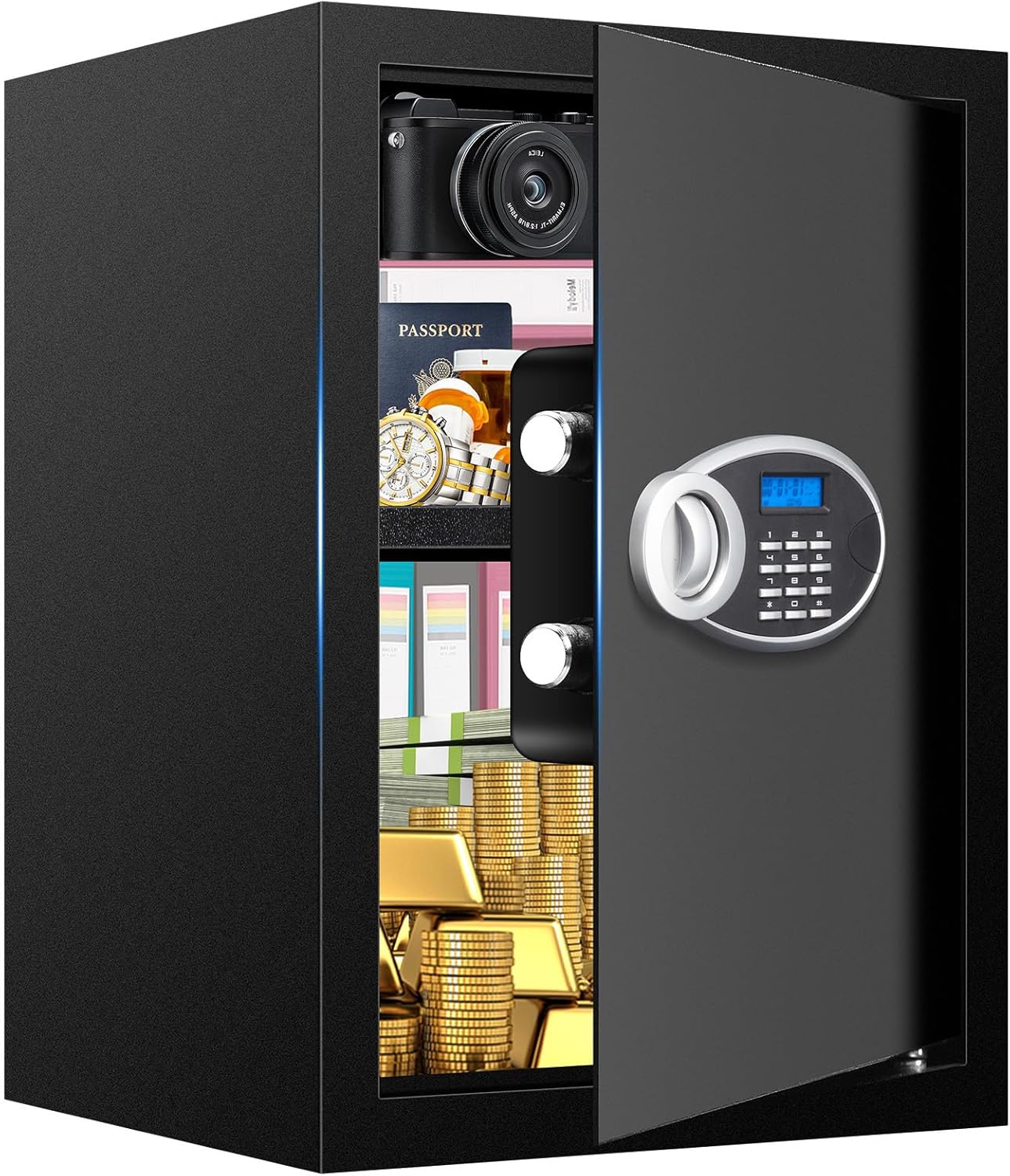 3.3 Cubic Feet Fireproof Waterproof Home Safe for Valuables