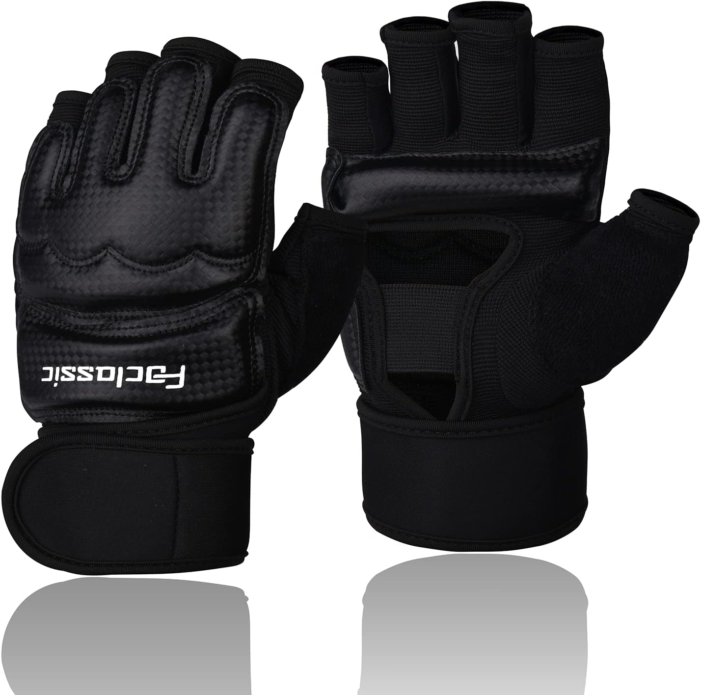 Premium Half Finger MMA Gloves by Foclassic