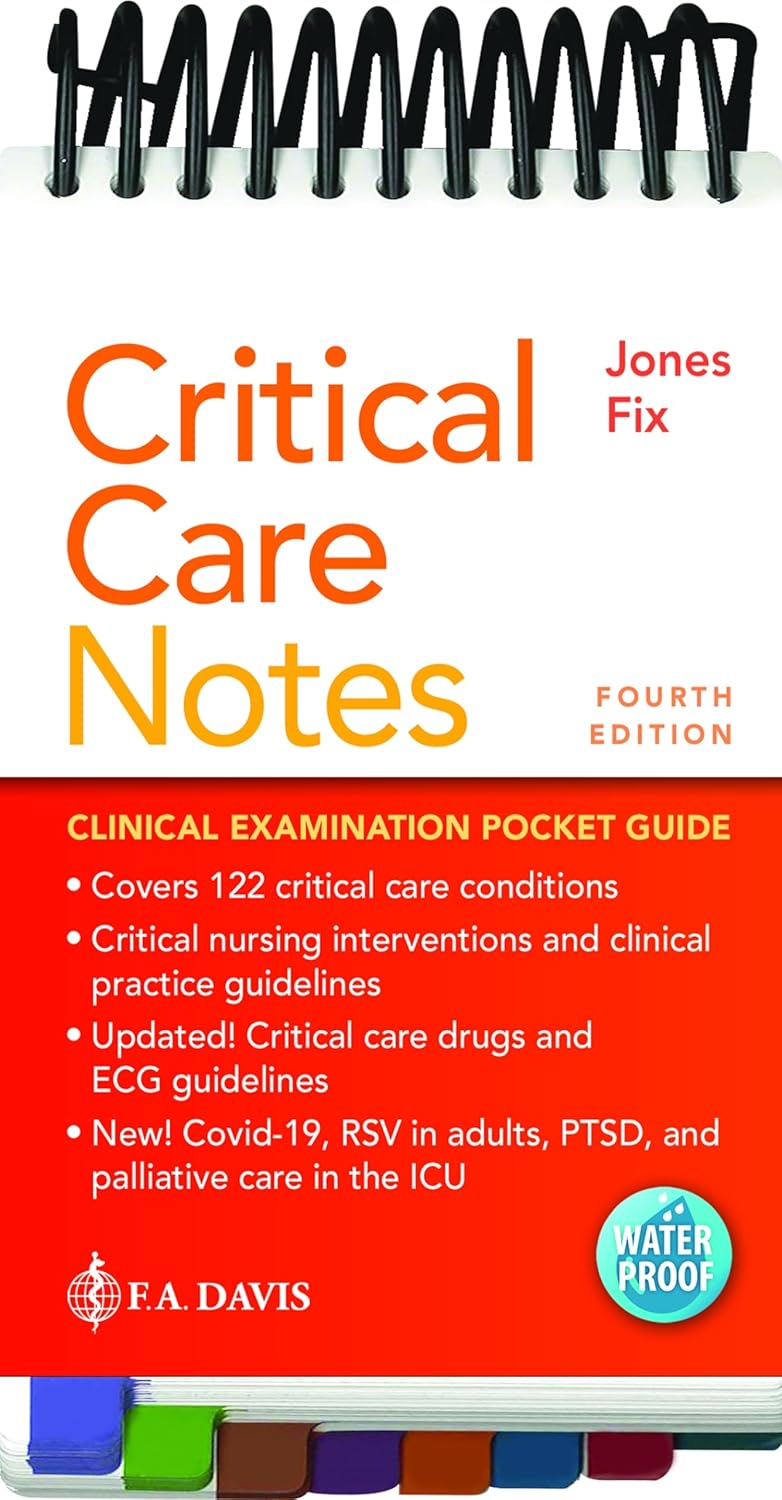 Critical Care Notes: Essential Pocket Guide for Clinicians