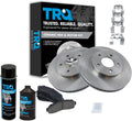 Front Brake Pad & Rotor Kit Ceramic for 2005-07 Equinox Vue - Complete
