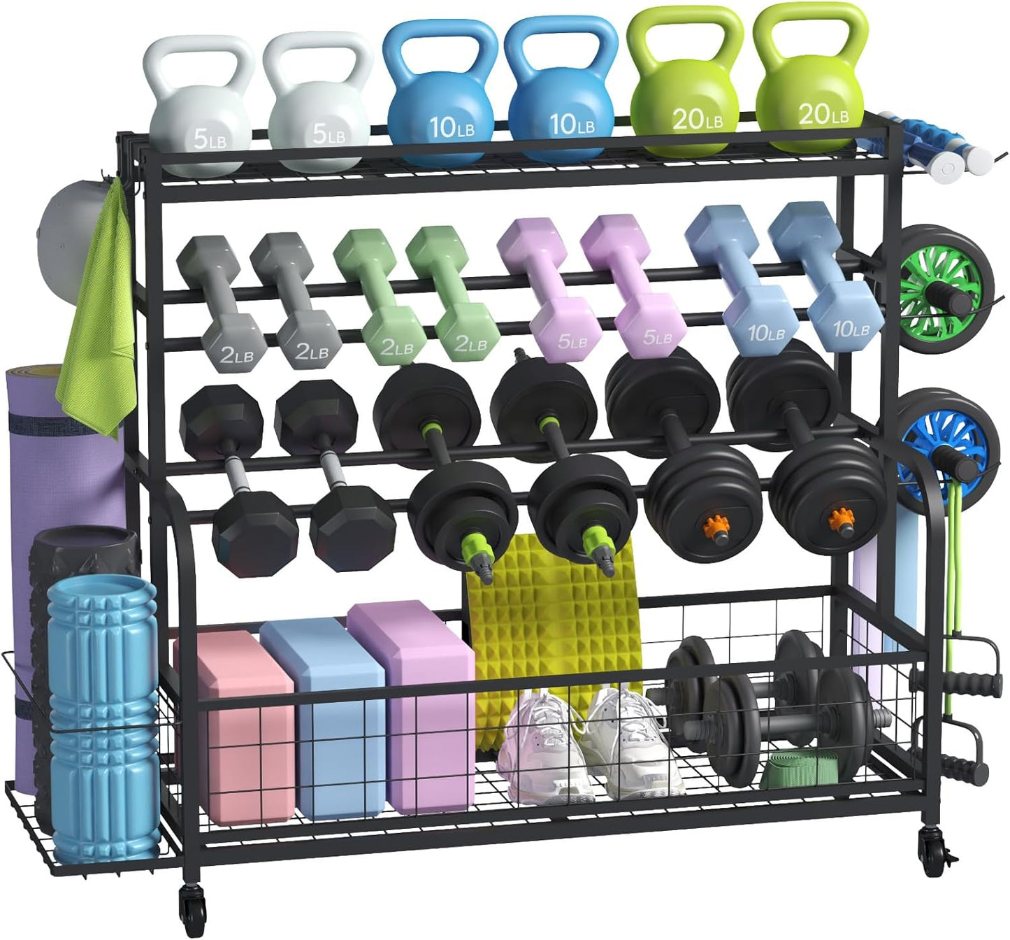 Lifewit Home Gym Weight Rack: Organize & Strengthen