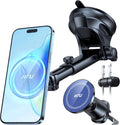 MagSafe Car Phone Mount Magnetic Holder for Windshield Vent Dashboard