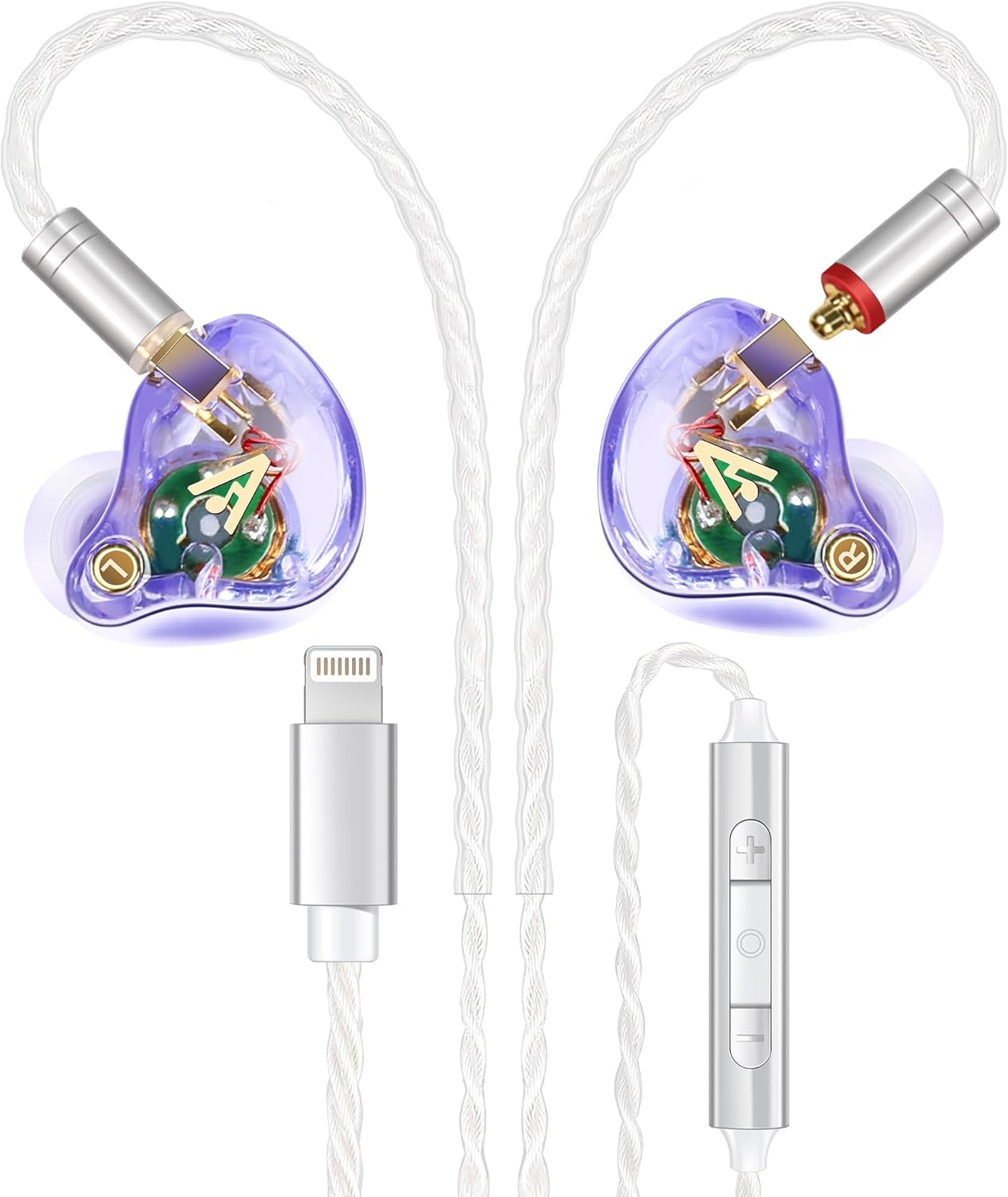 Vibes 202ML Wired Earbuds for HiFi Sound and Comfort Fit