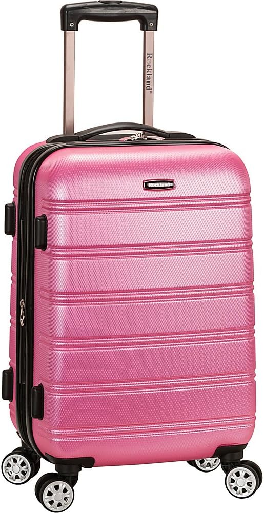 Rockland Melbourne Lightweight Expandable Hardside Spinner Luggage