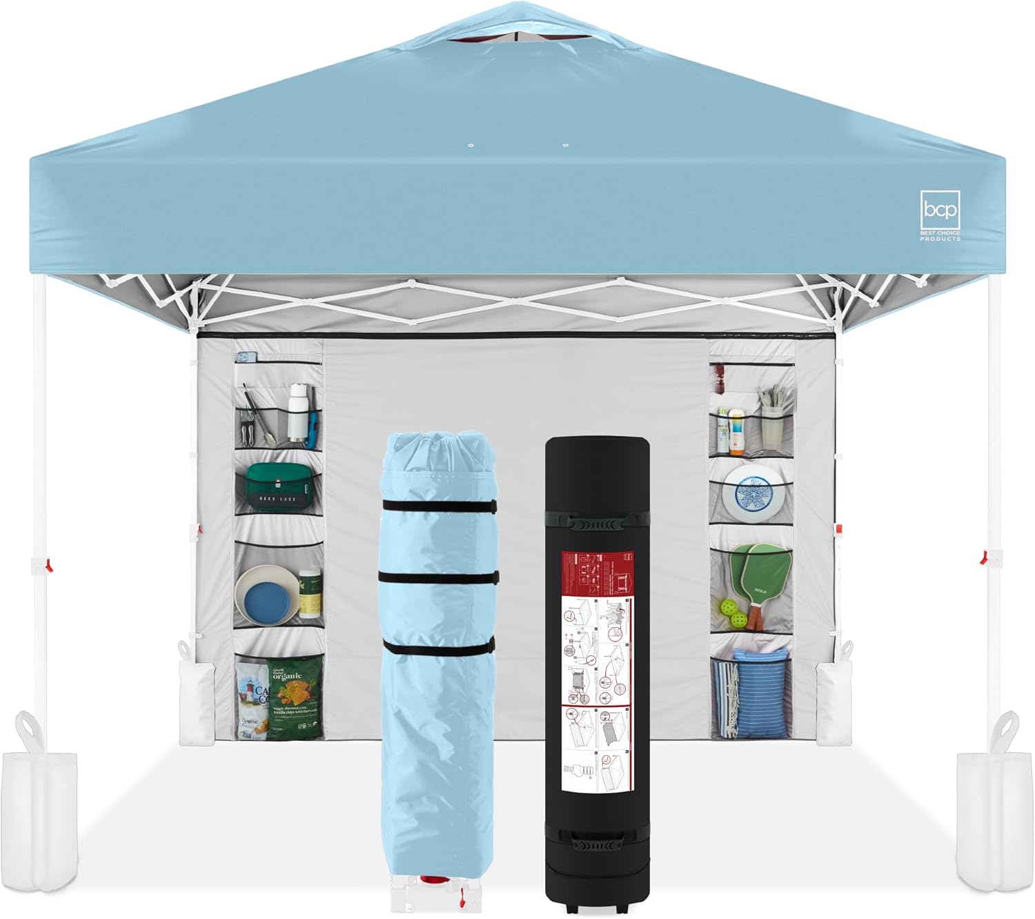 Best Choice Products 10x10ft Easy Pop Up Canopy for Events