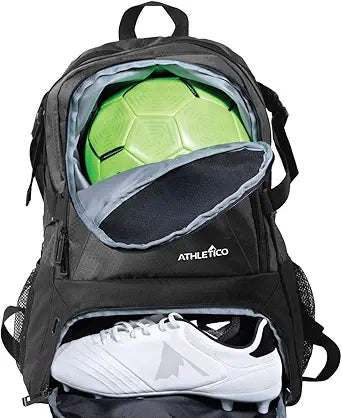 Athletico National Soccer Bag - Perfect for Sports & School