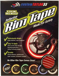All Vehicles Red High Intensity Reflective Rim Tape 17in - Safety