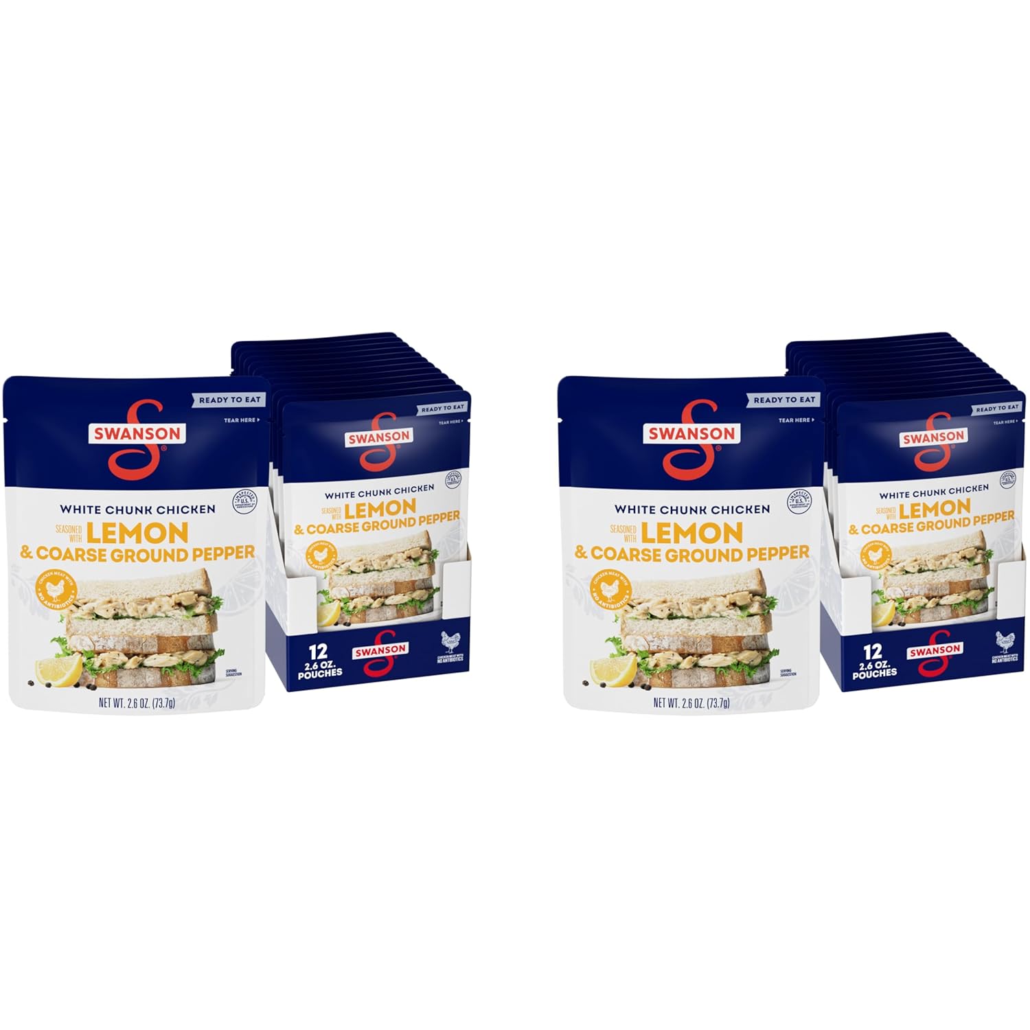 Swanson Lemon and Coarse Ground Pepper Chicken for Quick Meals