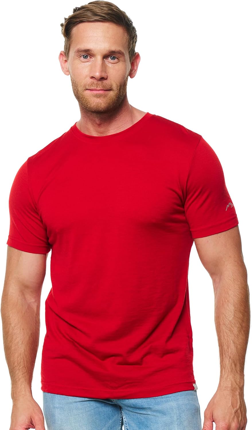 Merino Wool T-Shirt for Men - Lightweight Base Layer Comfort