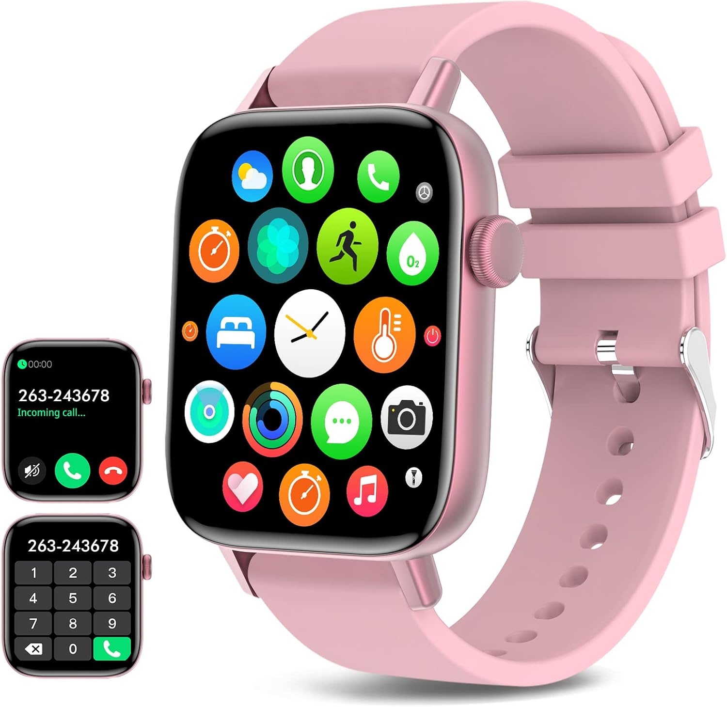 Smart Watch for Women with Call Functionality and Fitness Tracking