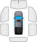 KMF Full Window Sun Shades for Ford Maverick 2022-2025 - Blackout