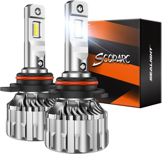 SEALIGHT S6 9012 Bulbs: Ultra-Bright 36000 Lumens for Safety