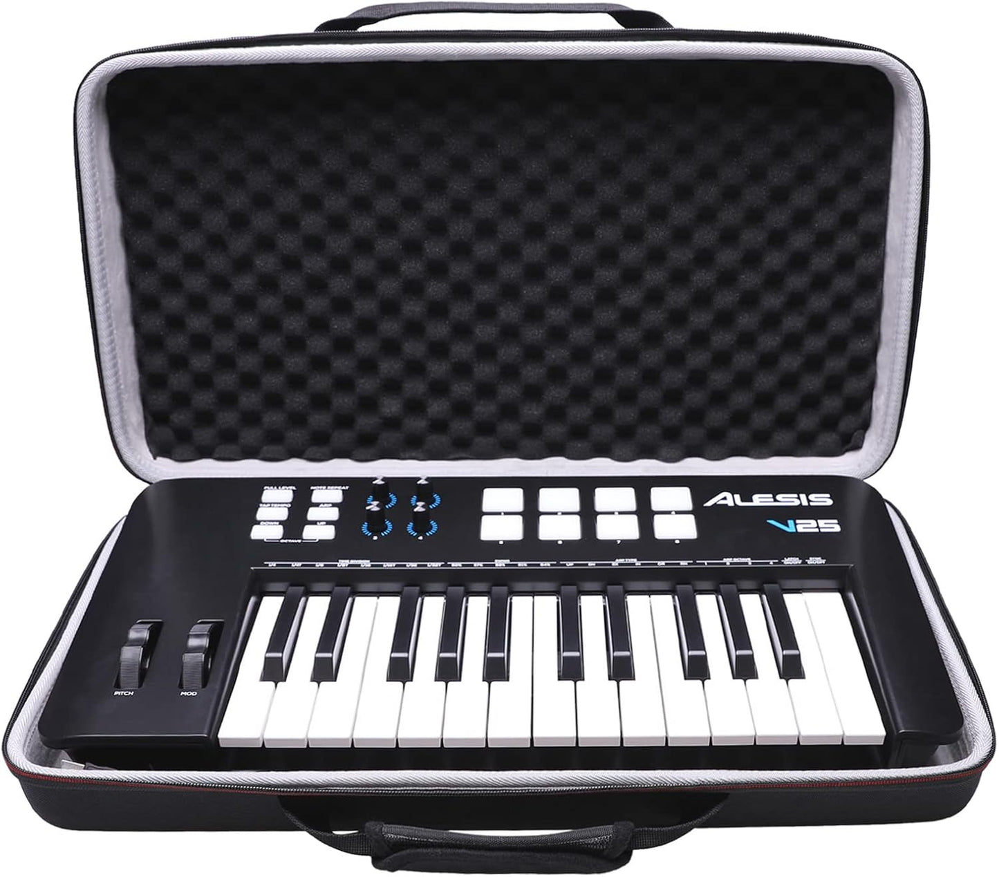 Protective Hard Case for Alesis V25 MKII - Travel Ready