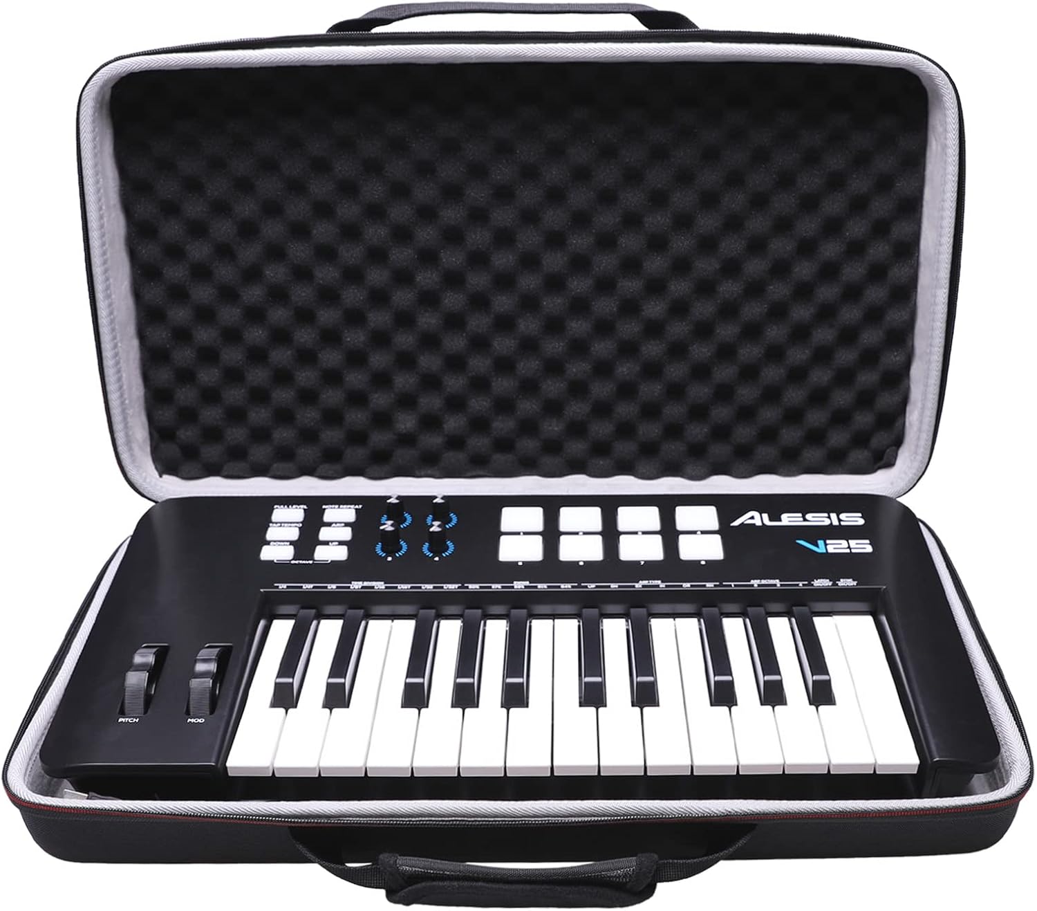 Protective Hard Case for Alesis V25 MKII - Travel Ready