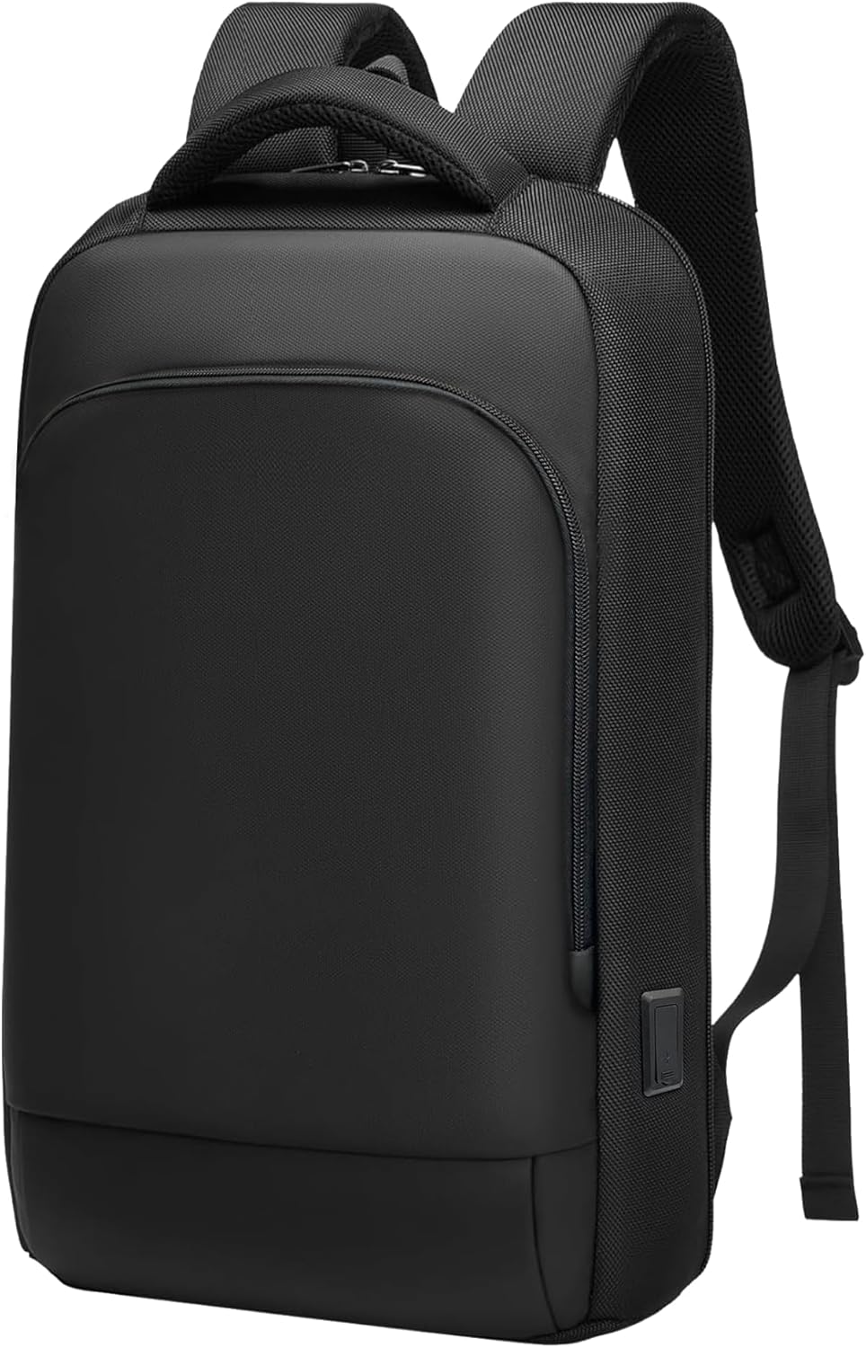 Slim Laptop Backpack for Men with Charging Port and Anti-Theft