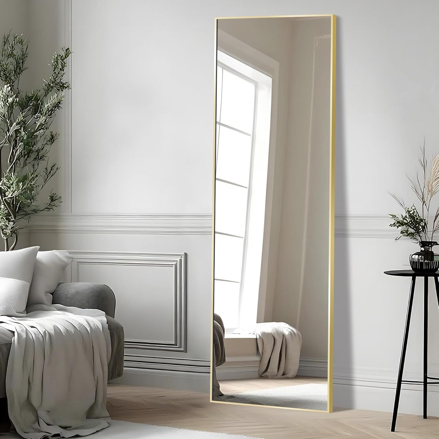 55x15ft' Rectangle Full Length Mirror for Home Decor