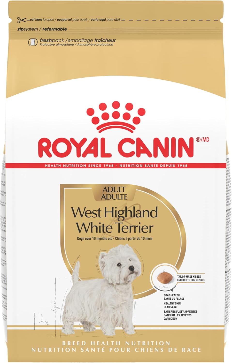 Royal Canin West Highland White Terrier Adult Dog Food Review