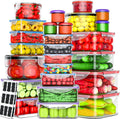 RockBerry Large Food Storage Containers Set - 526 Oz Capacity