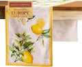 Table Runner 14.5in x 108in Cotton Double Layer - Elegant Linen Look