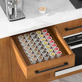 Acrylic K Cup Drawer Organizer Tray - Clear 35-Capsule Storage