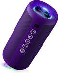 Ortizan Portable Bluetooth Speaker - 24W Waterproof with LED Light