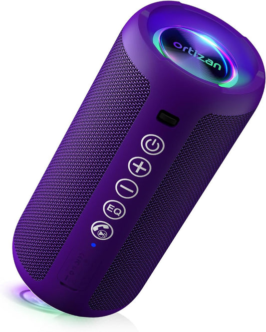 Ortizan Portable Bluetooth Speaker: Waterproof, 24W Sound & More