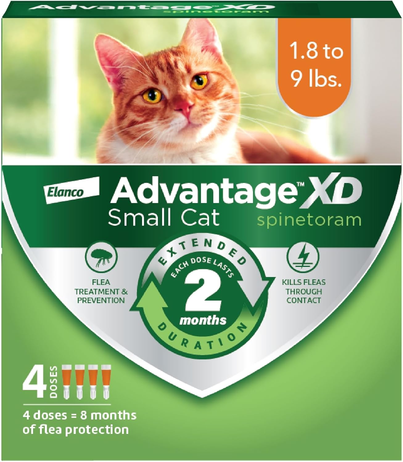 Advantage XD Small Cat Flea Prevention & Treatment for Cats