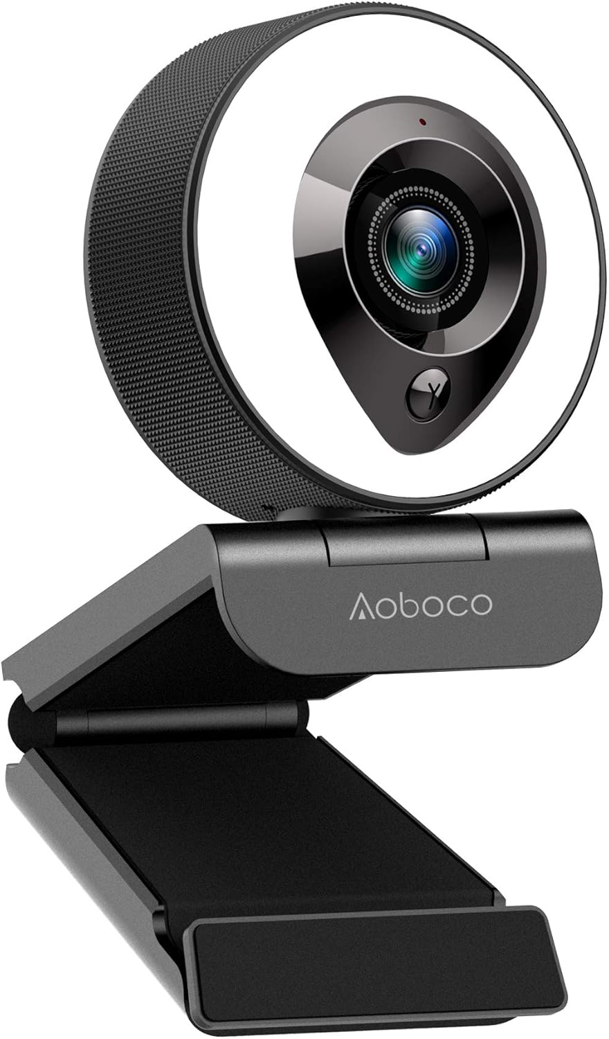 Aoboco Streaming Webcam for HD 1080p Autofocus and Dimming Light