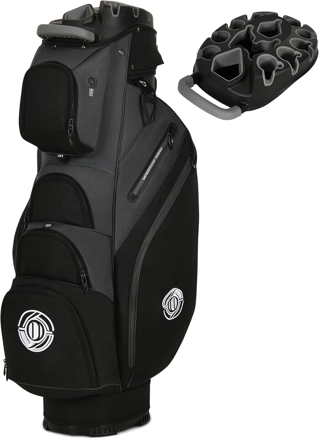 Shopsource 14-Way Golf Cart Bag: Organized & Comfortable