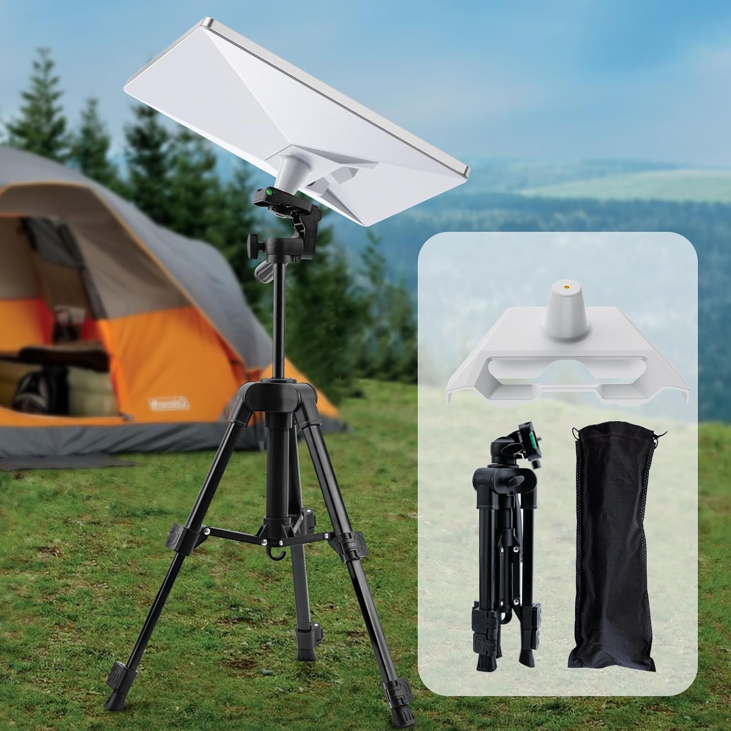 Adjustable Starlink Mini Tripod Mount for Ultimate Signal Reception