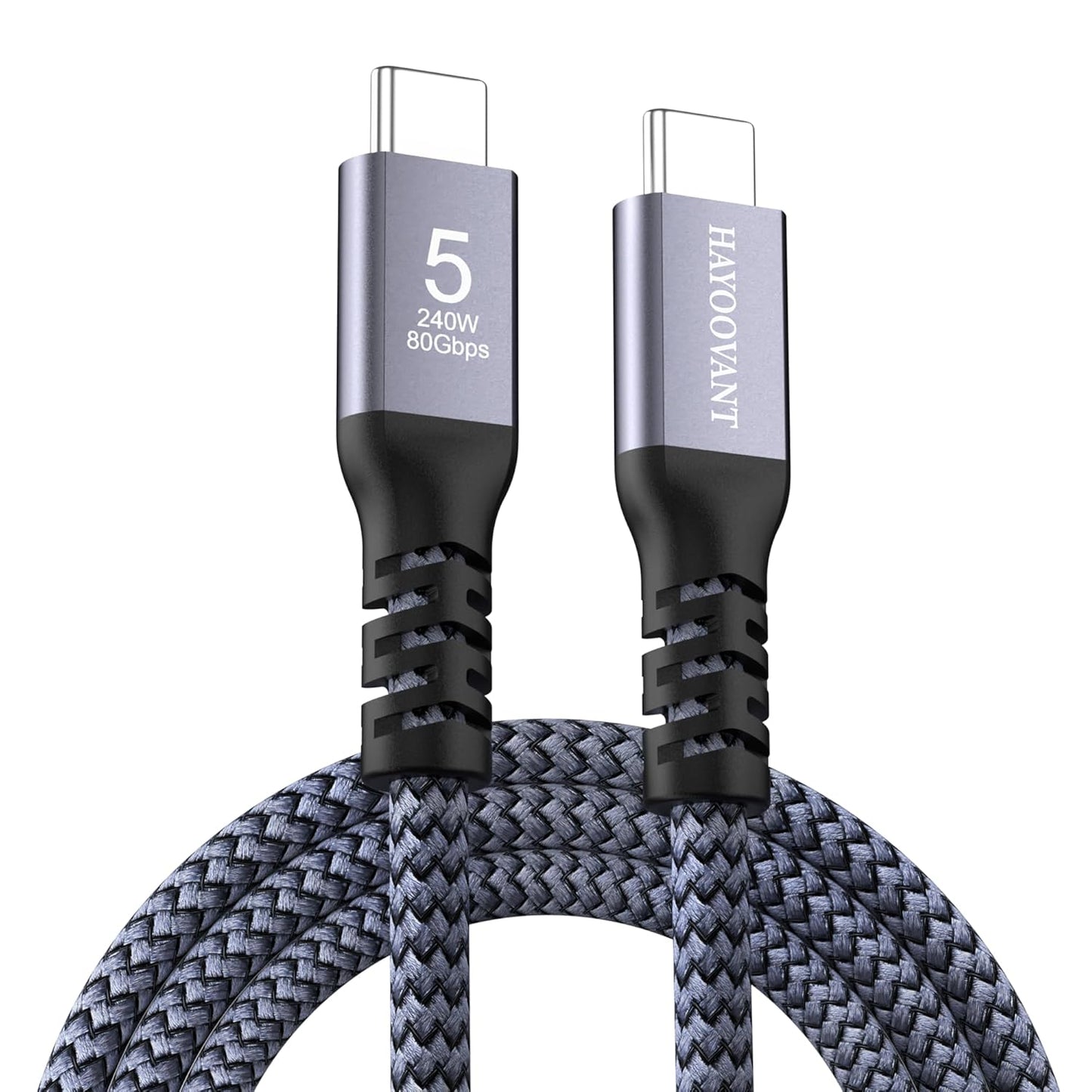 Ultra-Fast Thunderbolt 5 Cable: 80Gbps Speed!