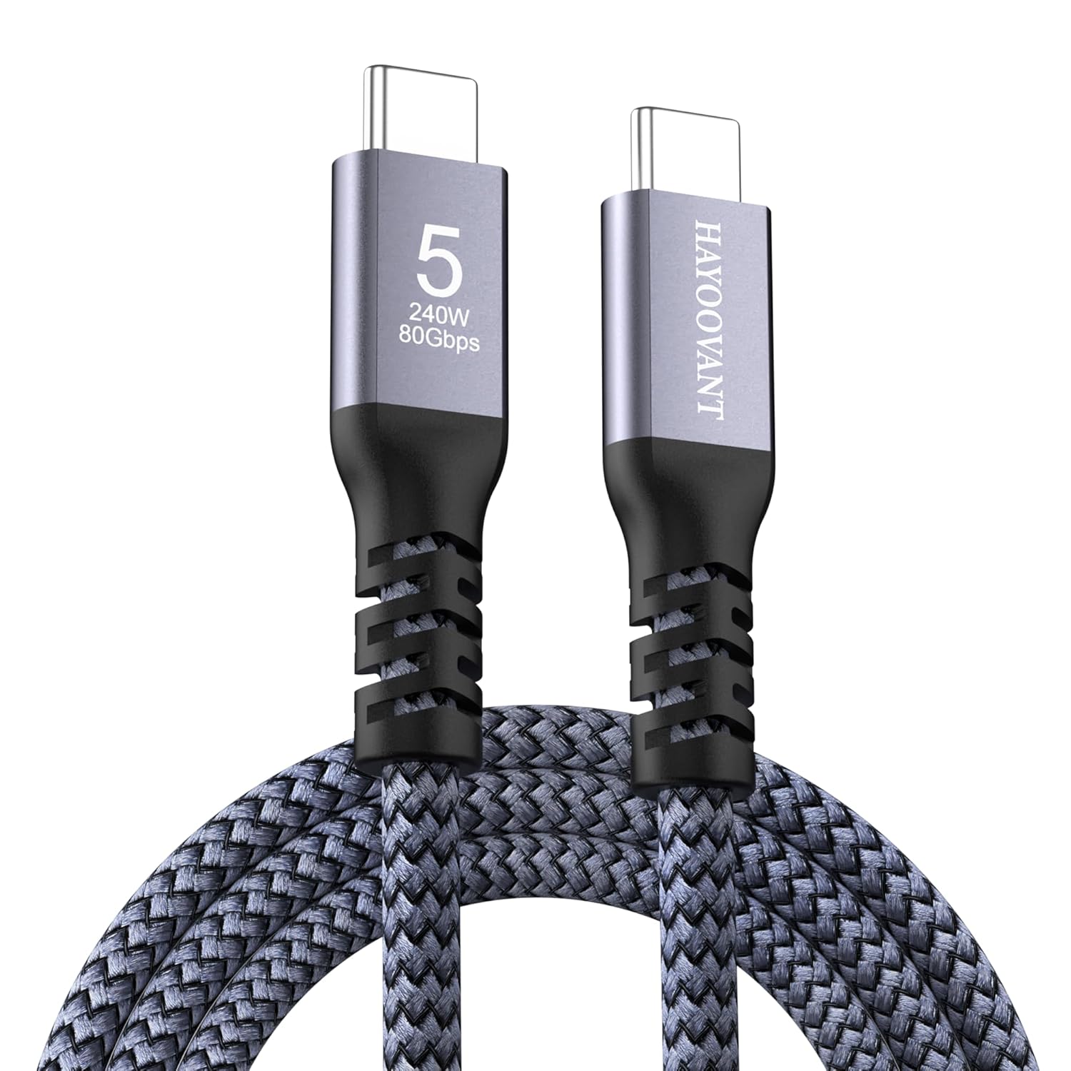 Ultra-Fast Thunderbolt 5 Cable: 80Gbps Speed!