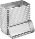 P&P CHEF 9-inch Stainless Steel Loaf Pan Set for Healthy Baking