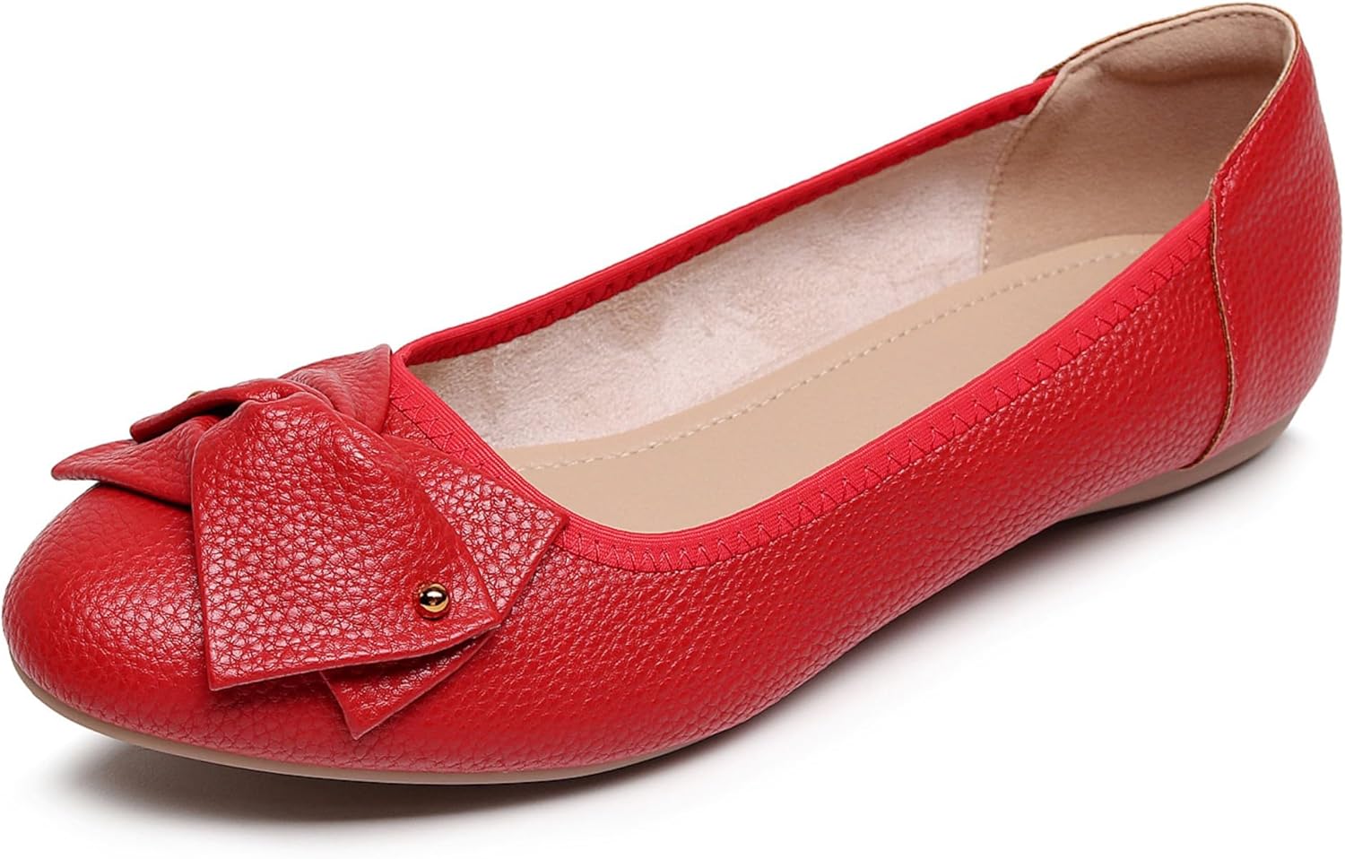 Stylish Bows Dance Flats Shoes for Women - Comfort & Durability