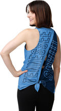 Womens NFL Team Logo Tie-Breaker Tank Top Shirt - Team Pride