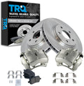 TRQ Front Brake Pad & Rotor Kit for Chevrolet HHR & Malibu