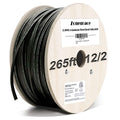 12/2 Direct Burial 12AWG Wire 265ft - Durable Low Voltage Landscape