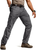 CQR Men's Flex Ripstop Tactical Pants for Law Enforcement