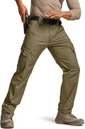 CQR Men's Flex Ripstop Tactical Pants - Durable, Water (Style 7N2N)