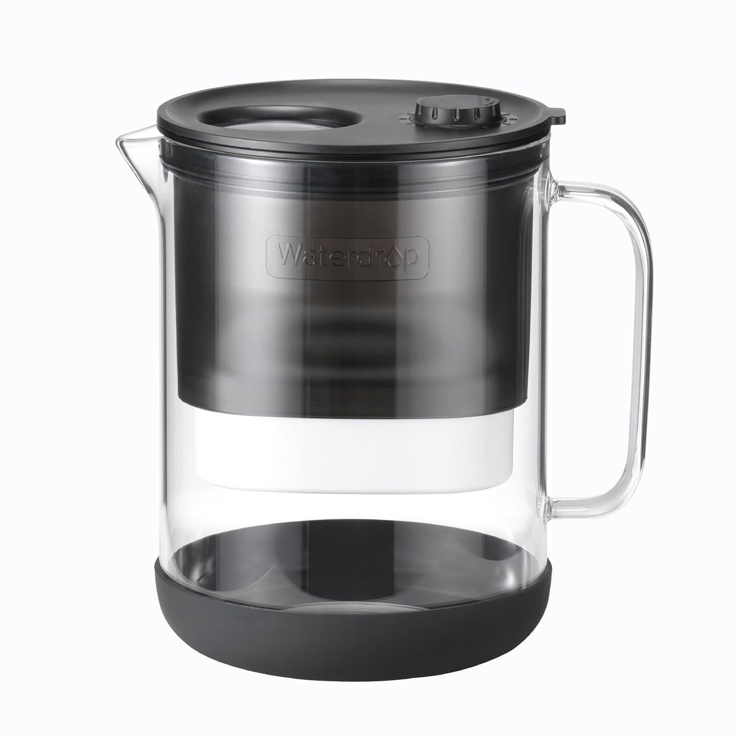 Waterdrop Glass Water Filter Pitcher for Pure, Clean Water
