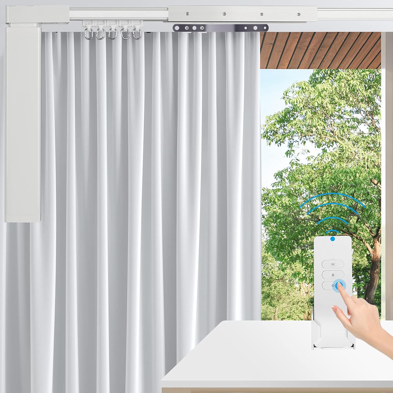Remote Control Smart Electric Curtain Track - Super Silent Motor