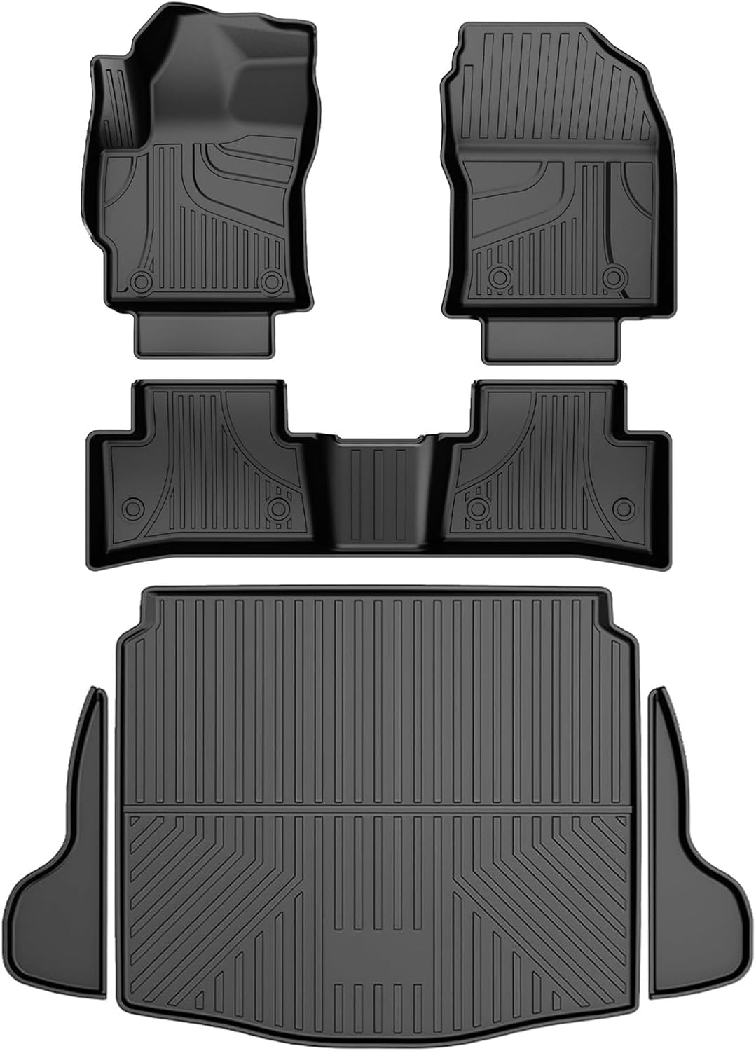 AOMSAZTO Floor Mats for 2022-2026 Toyota Corolla Cross FWD